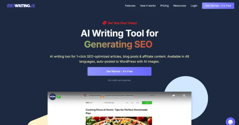 SEO Writing AI : The Best AI Tool for Content Creation